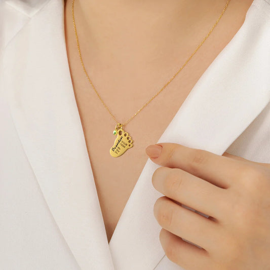 TinyCharm | Gegraveerde Ketting